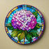 Hydrangea Suncatcher Effect Clock